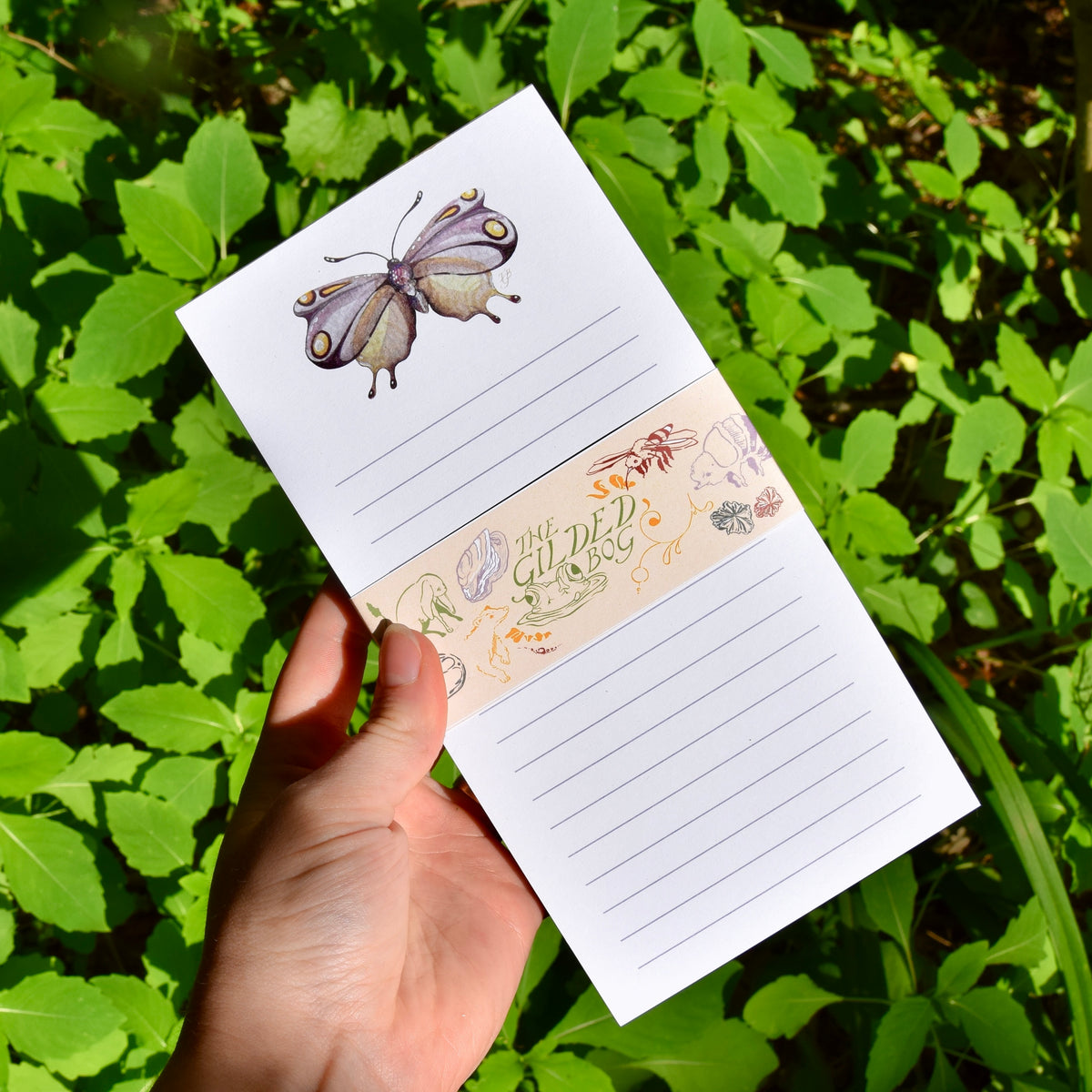Blossomwing Butterfly Notepad