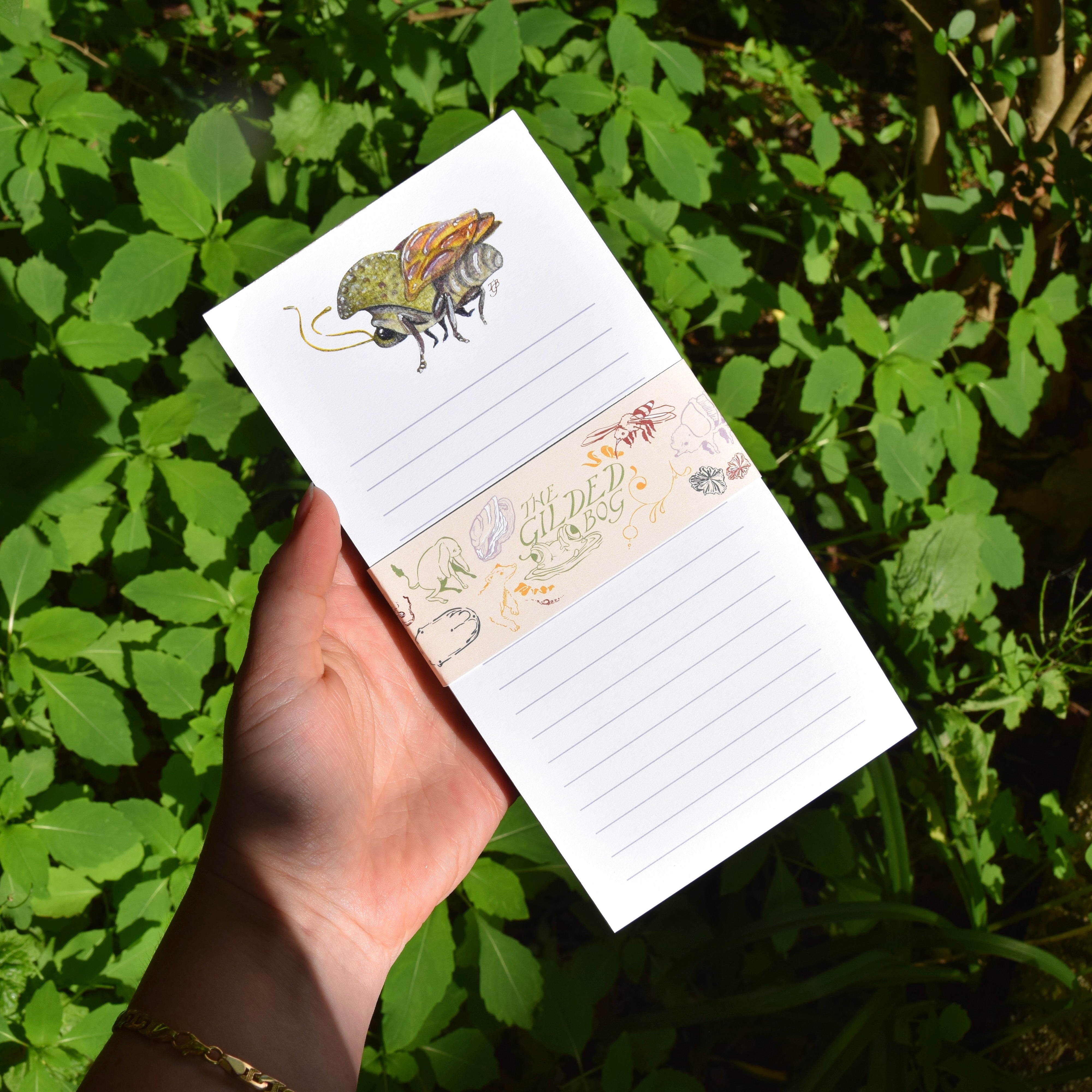 Horned Hopper Notepad