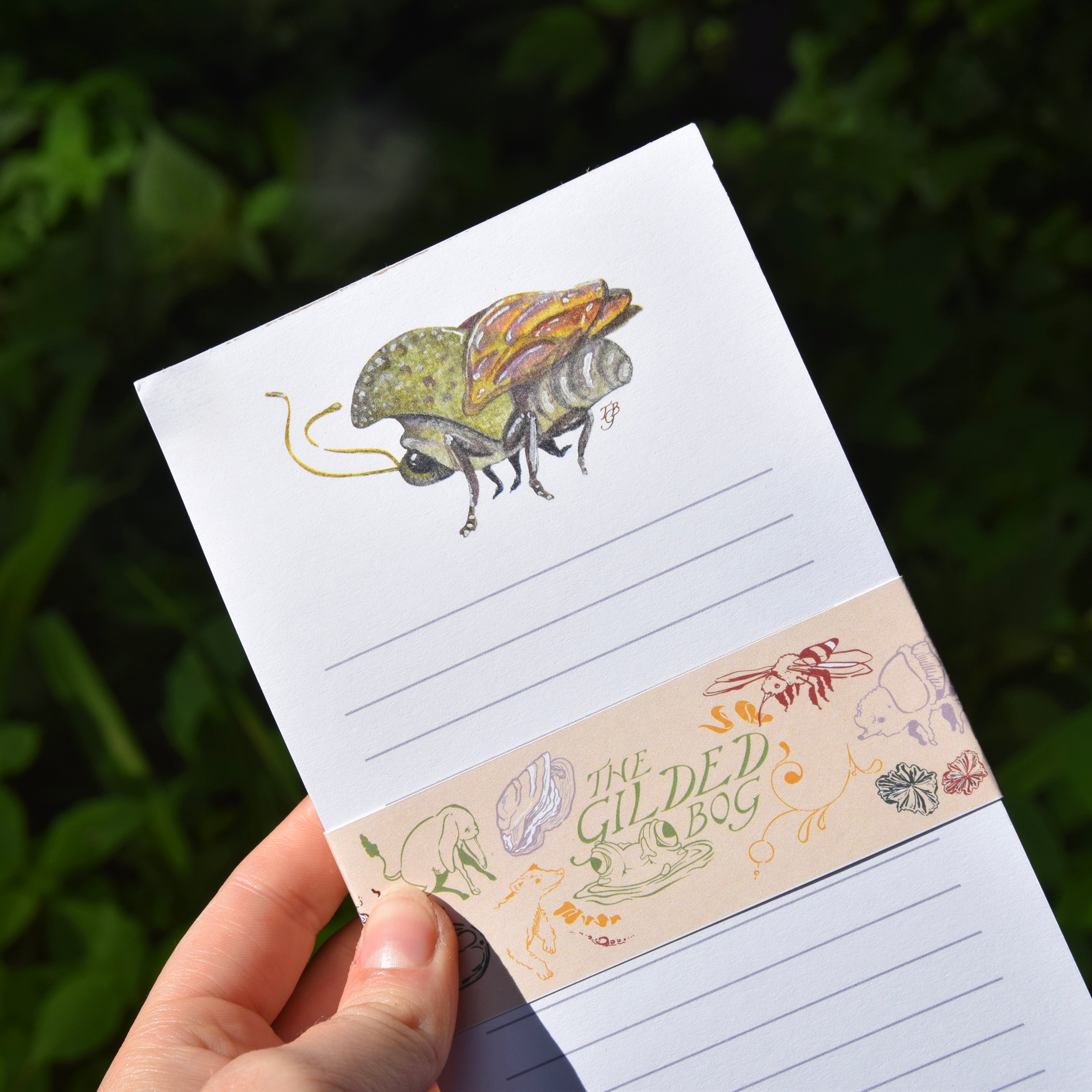 Horned Hopper Notepad